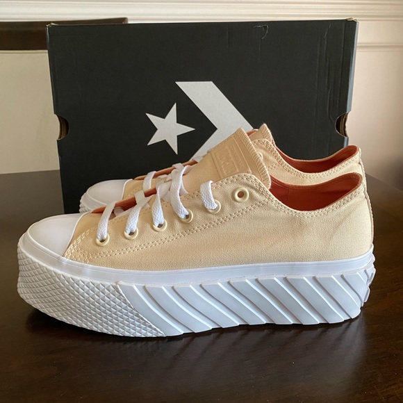 Converse | Shoes | Converse Chuck Taylor All Star Lift 2x Ox Platform  Sneakers | Poshmark